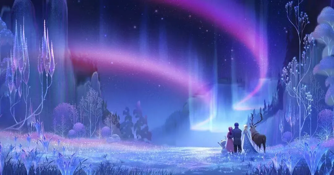 《冰雪奇缘》系列宣传画面